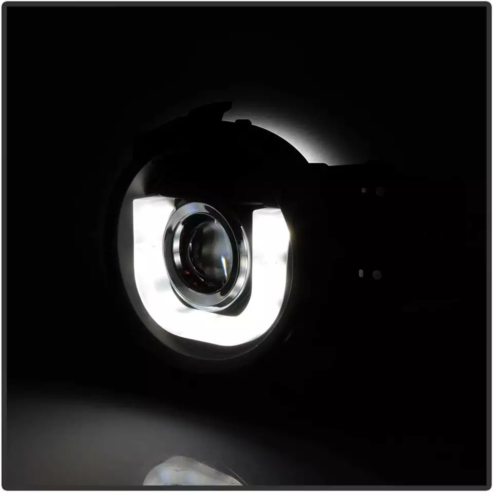 Offroad Exterior Accessories U Style Angel Eye LED Headlights for FJ Cruiser 2007-2014