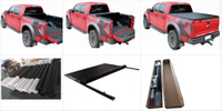 Soft Roll Up Aluminium Hard Fold Retractable Electric Manual Truck Bed Cover for Gladiator JT Tonneau Cover 2020 2021 5' Bed