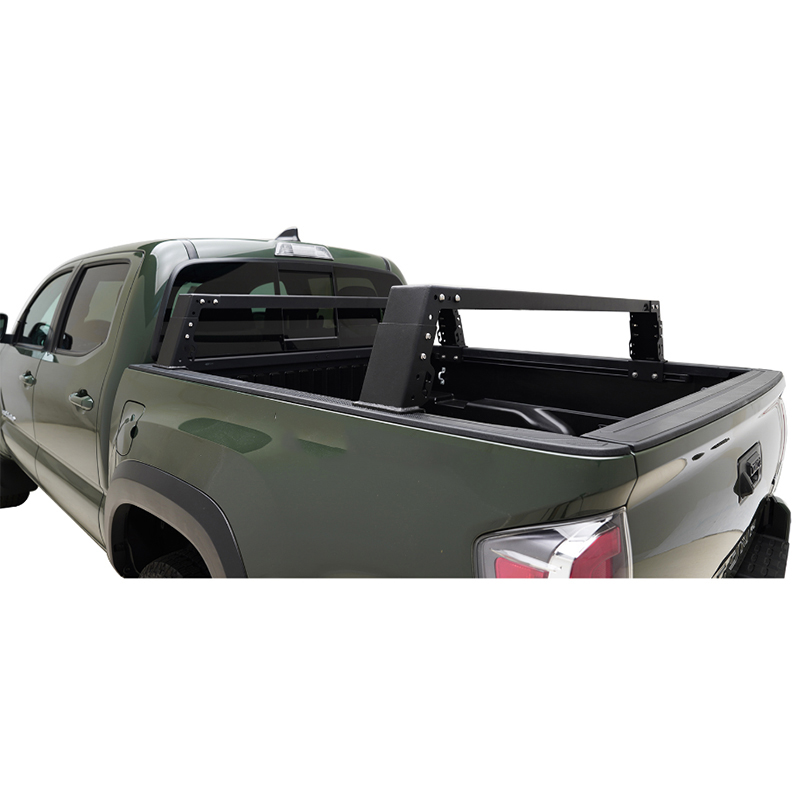 4x4 Parts Adjustable Bed Bars Crossbar Rear Bed Rack for Tacoma 2016-2021