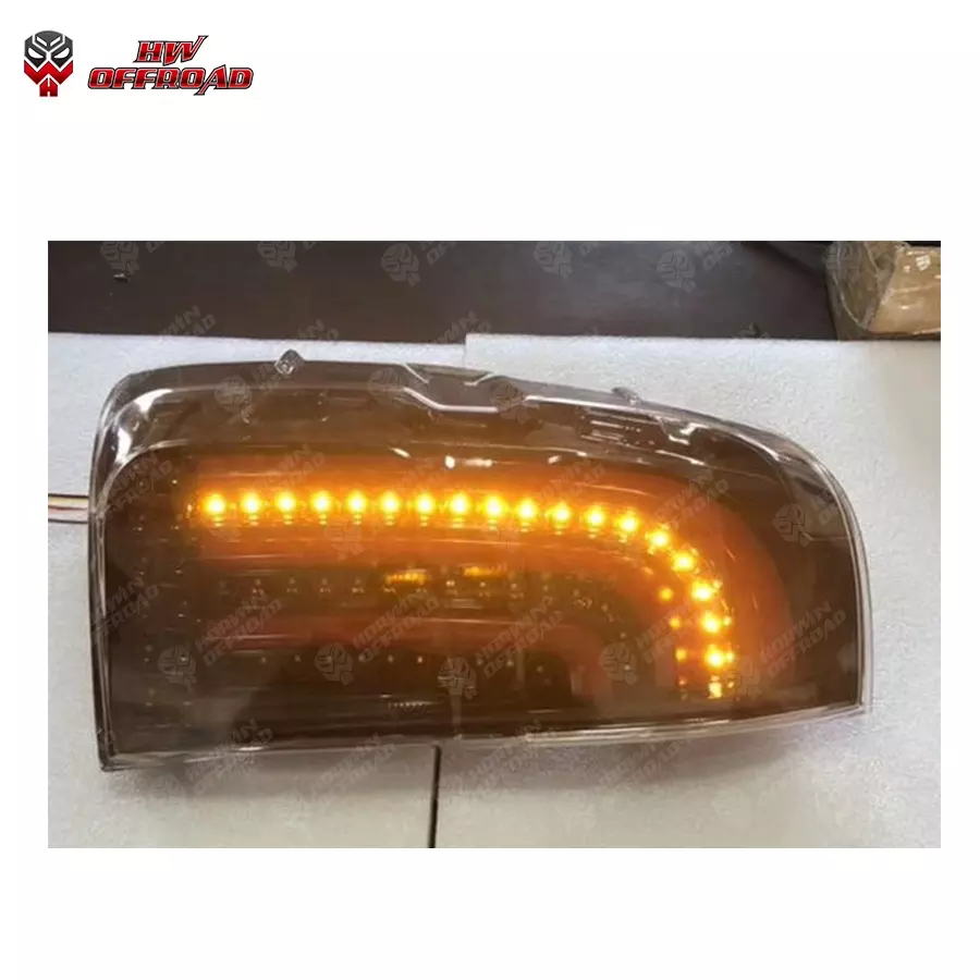4X4 LED Tail Light Rear Lamp 2021 style With DRL+Reverse+Brake Replacement For Hilux Revo Rocco 2016-2021