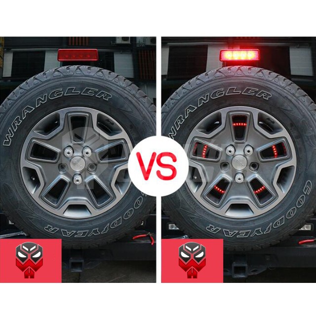 Spare Tire Brake Light (65 Leds) for Jeep Wrangler Jk