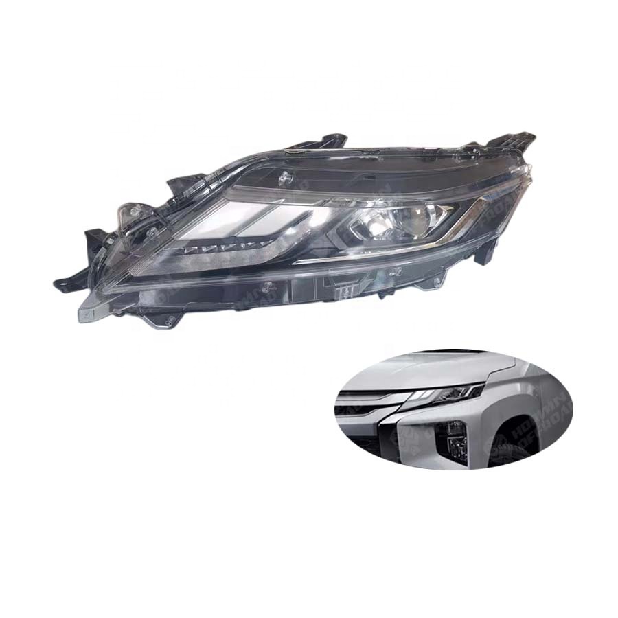 Auto Lights Replacement LED Headlight Car Front Lamp upgrade to high version For Triton L200 2019+