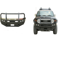 Steel Heavy Duty Front Bumper with LED Lights for Toyota FJ Cruiser