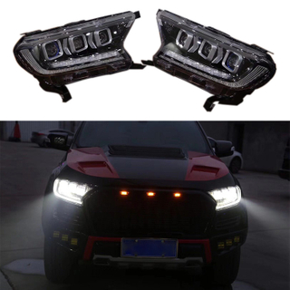 LED HeadLight For Ford Ranger 2015+ T7 T8 