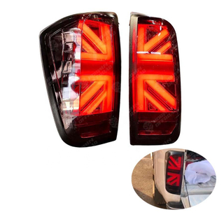Smoke Cover Car Lights Rear Light LED Tail Lamp Highlight for Navara Np300 D23 2015-2022