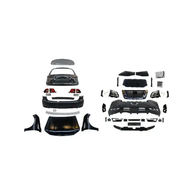 HW Car Facelift 10-19 Upgrade to 2020 Version Newest Body Kit Car Tuning Bumper Car Modification Kit for Patrol Y62