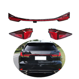 Car Accessories Car Tuning LED Run Through Style Tail Lamp Replace Tail Light for Lexus RX300 2016-2019