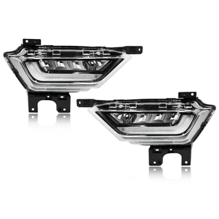 Exterior Accessories Front LED Fog Light Clear Lens Driving Lamps For F150 2021-2022