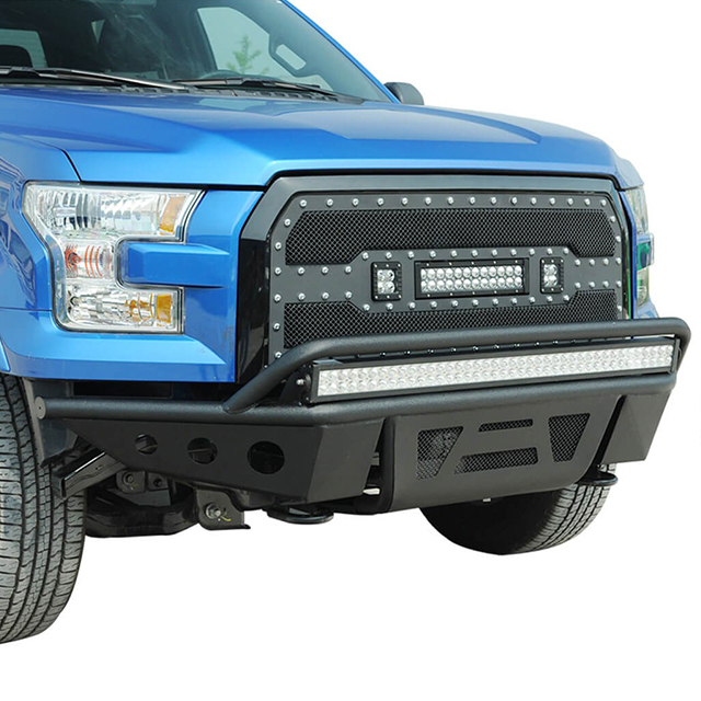 15-16 Led Front Winch Bumper for Ford F150