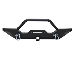 87-06 Jeep Wrangler TJ/YJ Heavy Duty Rock Crawler Front Bumper with Receiver for Jeep Wrangler TJ