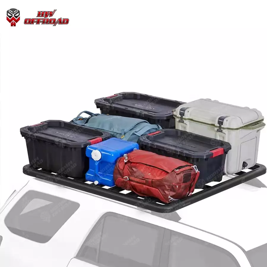 Auto Parts Multifunctional Aluminum Flat Rack Luggage Rack Basket For Ranger 2012-2021