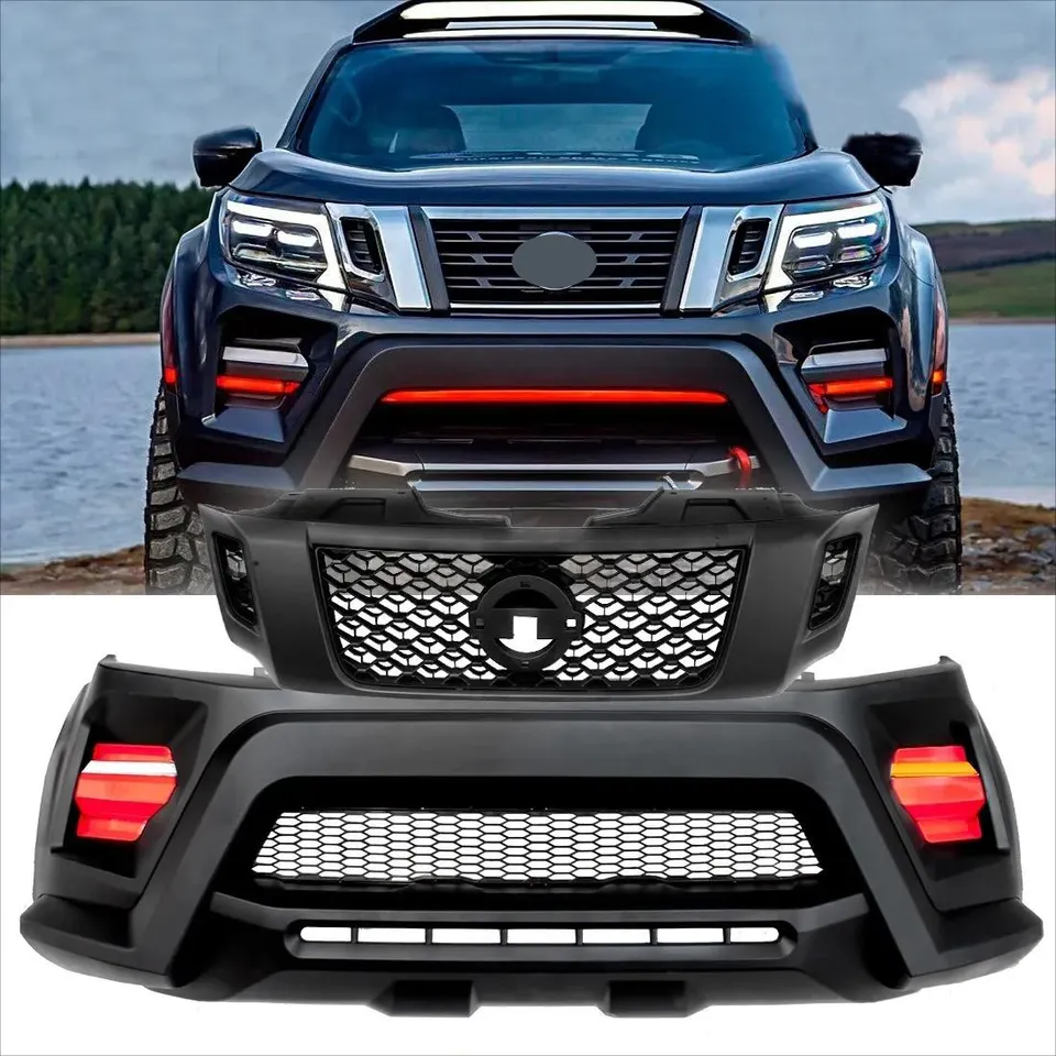 Offroad Exterior Accessories ABS Matte Black New Body Kit for NP300 2016-2020