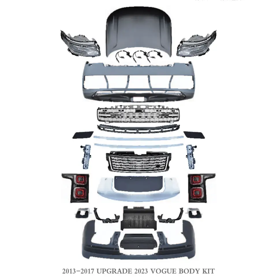 HW High Performance I405 13-17 update to newest 2023 Style Car Bumper for Range Rover Vogue 2013-2017