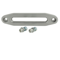 10" Aluminum Billet fairlead for Synthetic Winch Rope with hardware for Jeep Wrangler TJ