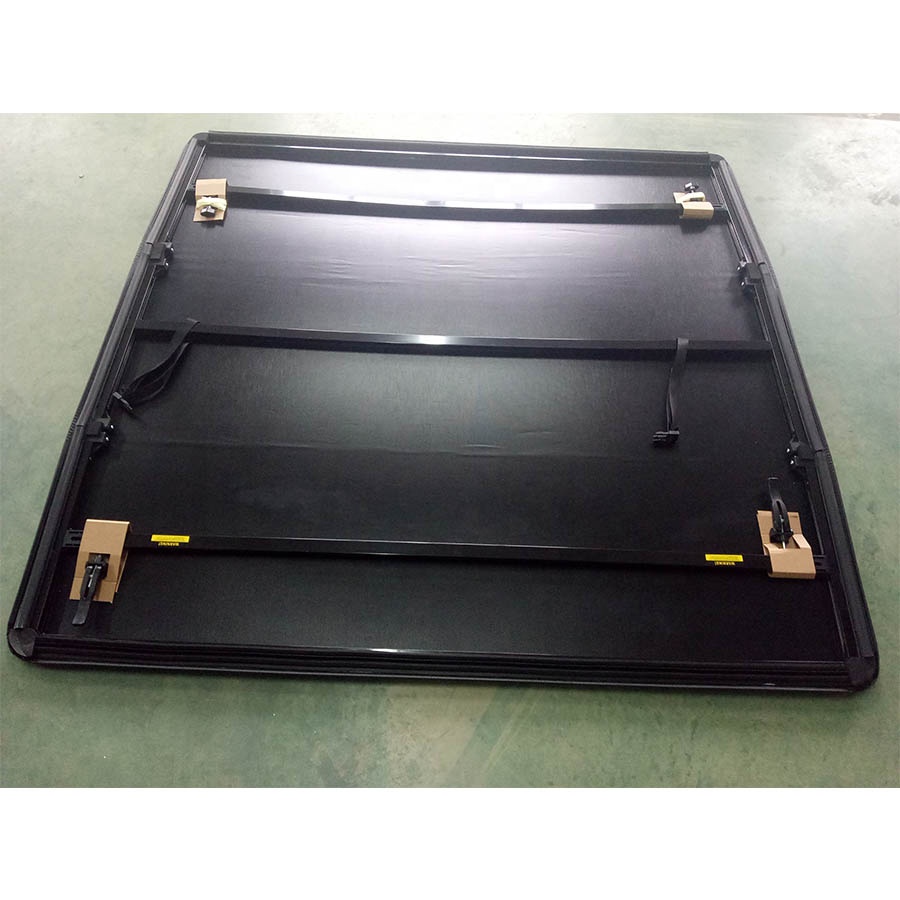 4x4 Car Soft Tri-fold Car Bed Cover Tonneau Cover Standard Short 6.4 Bed no Box For Ram 1500 2002-2019