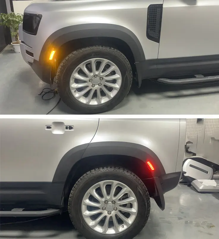 HW Wheel Trim Wheel Arch Fender Flares With LED for Land Rover Defender(110) 2020