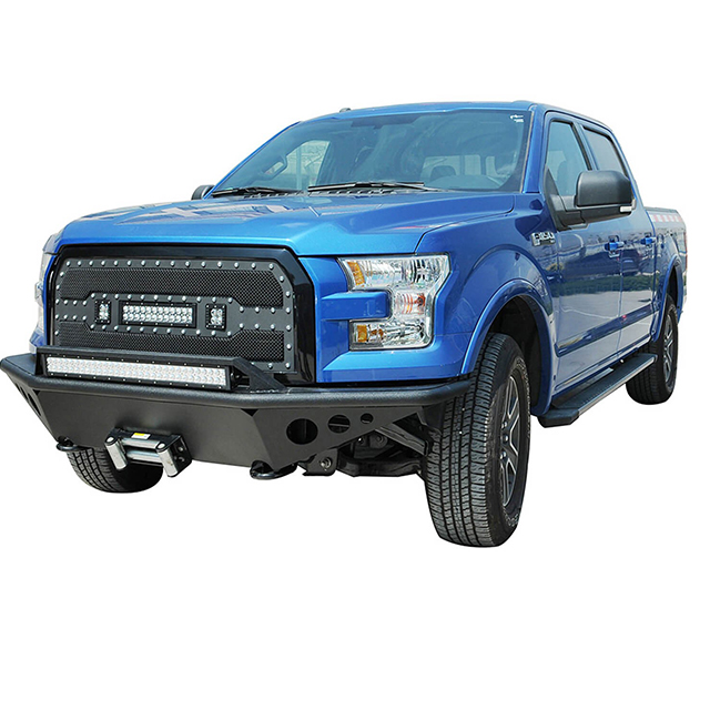 15-16 Tubolar Front Winch Bumper for Ford F150