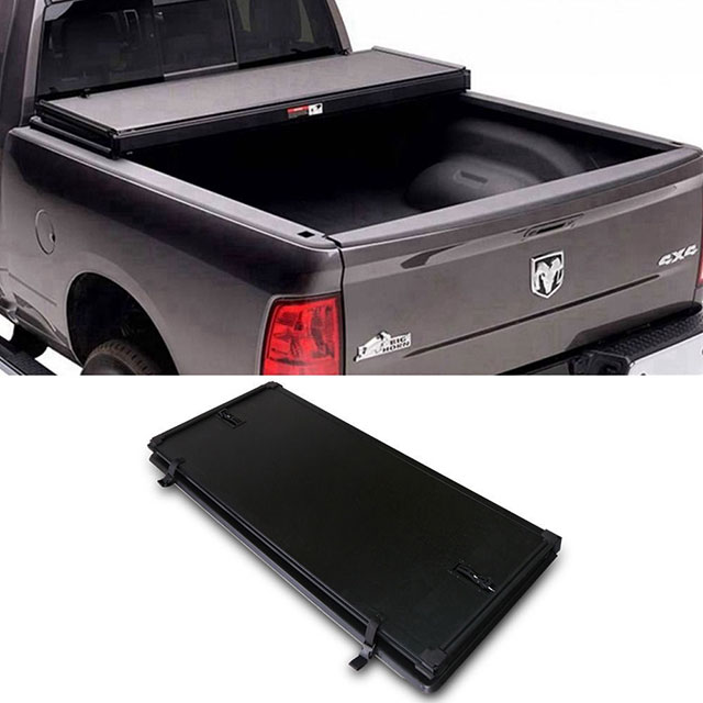 Hard Tri-fold Tonneau Cover for Dodge Ram 1500 02-18' Short Bed 6.4"