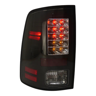 Factory Left+Right Black LED Tail Lights Brake Lamps 2013-2018 For Dodge Ram 1500 Accessories