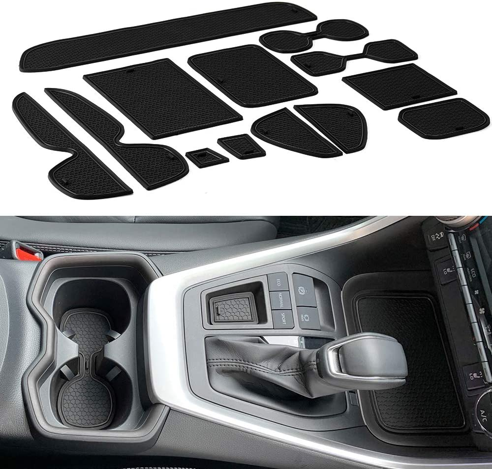 HW 4x4 Offroad Car Groove Mats Liners For RAV4 2019-2022 Interior Accessories