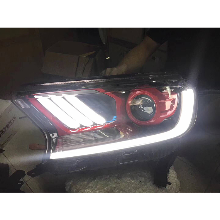 LED HeadLight For Ford Ranger 2015+ T7 T8 