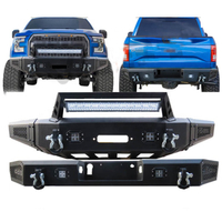 2015-2017 Bumper for F150 Front Bumper Rear Bumper Offroad Accessories Led Lights D-Rings Pickup Truck