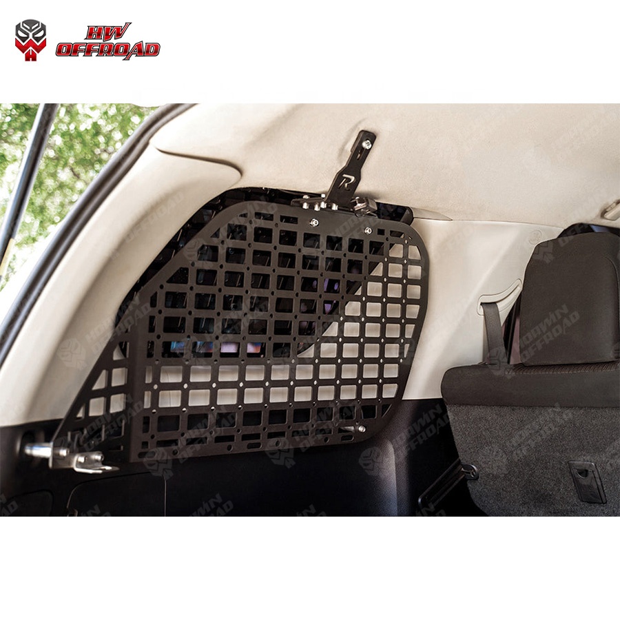 Car Accessories Parts Storage Panel Rear Side Window Storage Panel 1set for 4runner 2014-2020