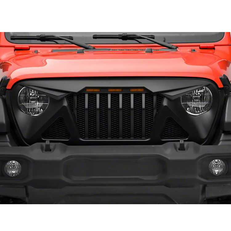 HW OFFROAD predator grill for Jeep Wrangler JL accessories parrilla