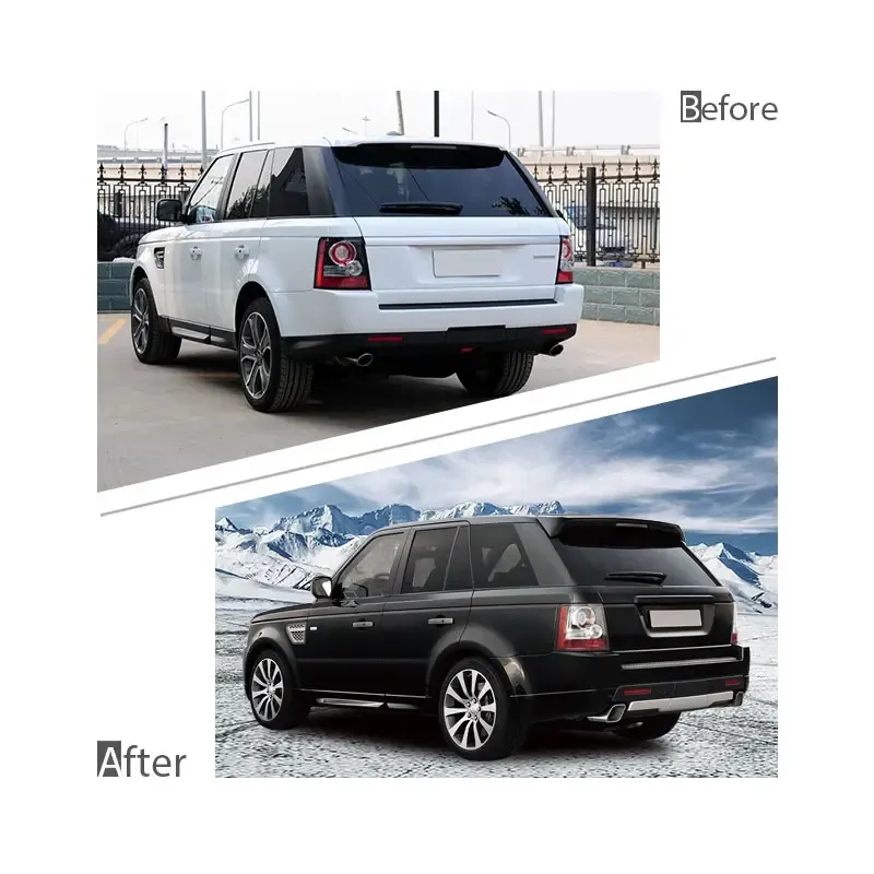 High Performance L320 05-09 update to 10-12 body kit tuning car bumper for Range Rover Sport 2005-2009