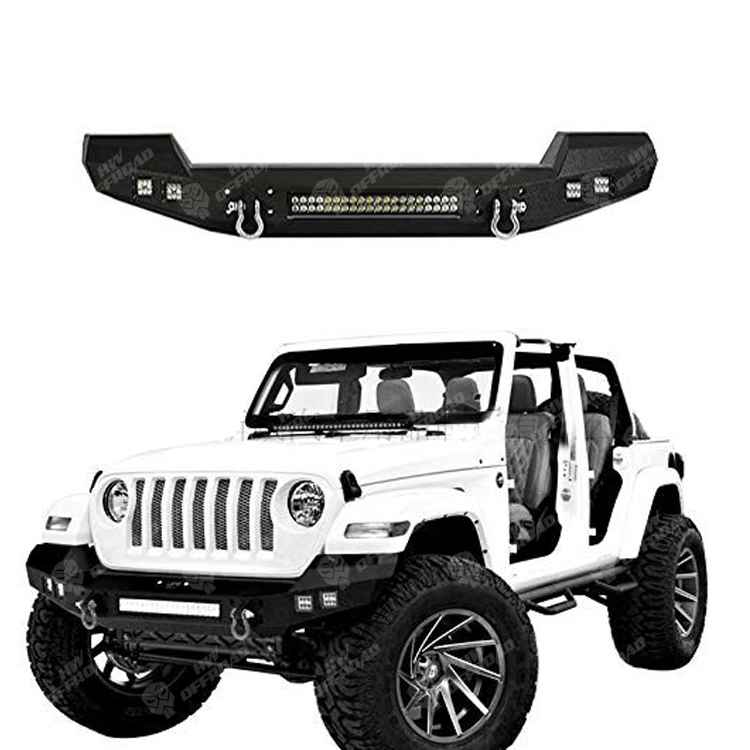 JL Front Bumper（ Led Bar optional) for Jeep Wrangler JL