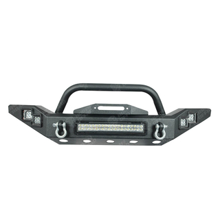 Front Bumper with LED Lights For Jeep Wrangler JK